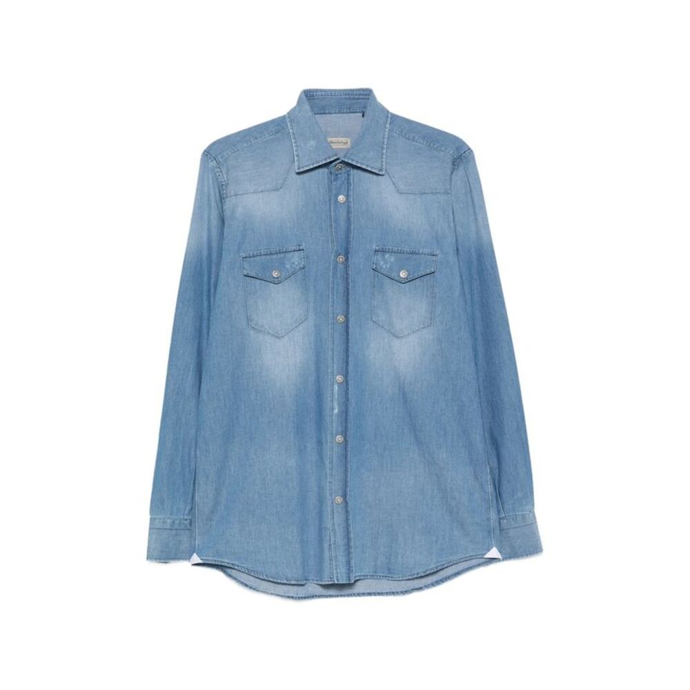 Sartorio Blue Shirts Men